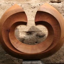 Großer offener Ring /Ahornholz geölt