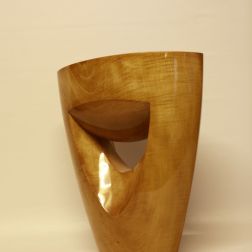 Ahornholz mit sehr feiner Schellackpolitur