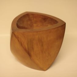 Ahornholz mit Schellackpolitur