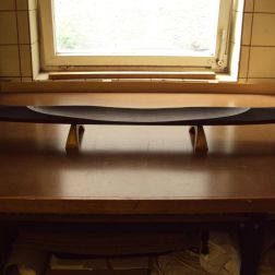 Grauguss schwarzgebrannt, geölt