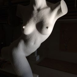 Gipsmodell für Bronzeguss